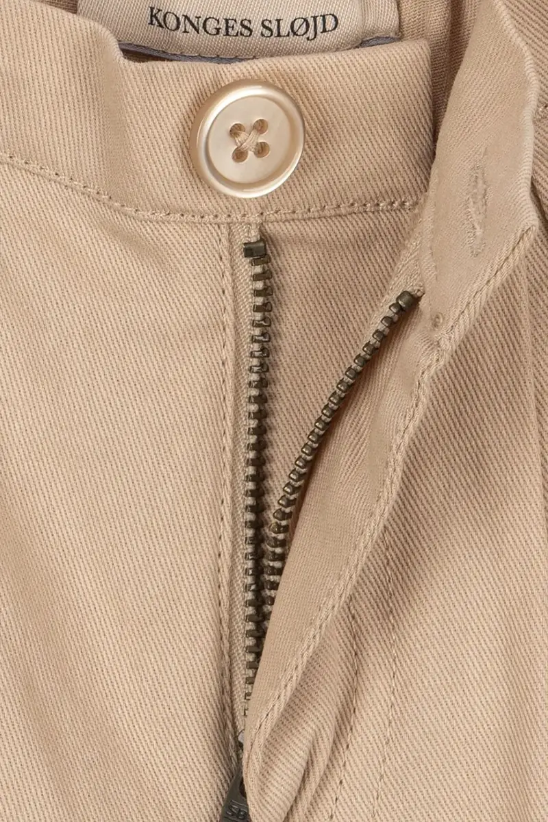 pantaloni in lana bambino/a FRANKIE PANTS GOTS Beige miniatura 4