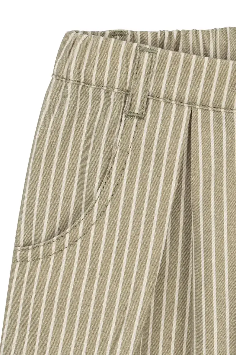 pantaloni in lana bambino/a FRANKIE PANTS GOTS Verde miniatura 3