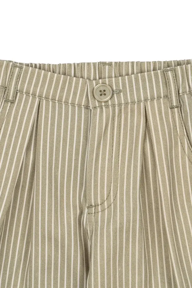 pantaloni in lana bambino/a FRANKIE PANTS GOTS Verde miniatura 4