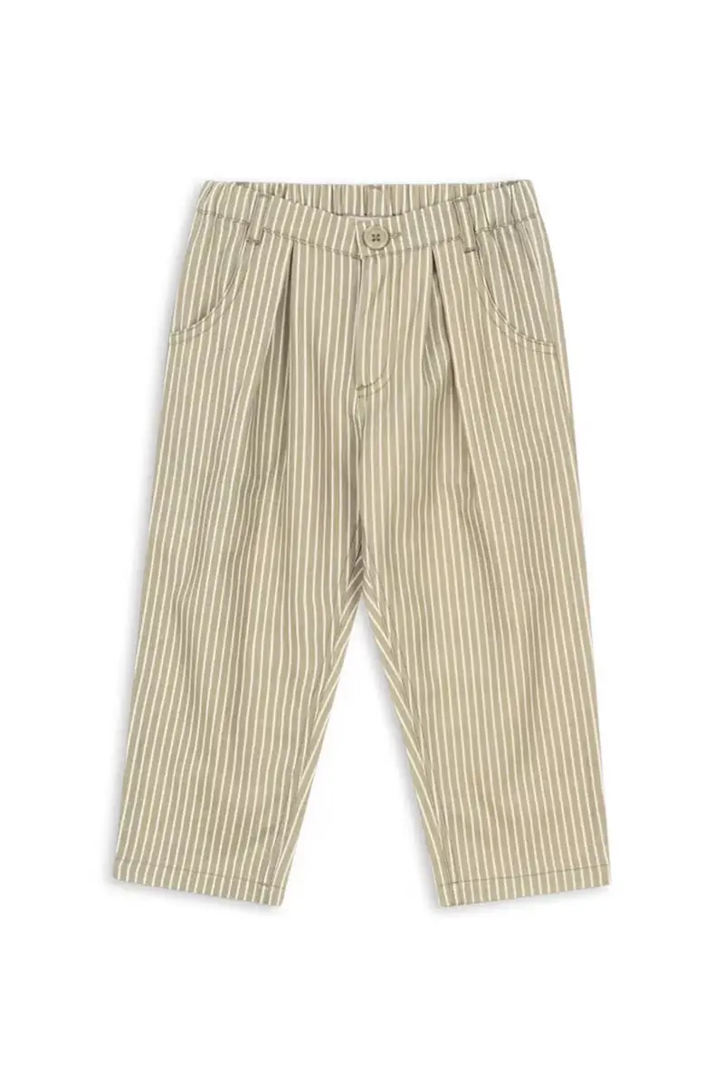 pantaloni in lana bambino/a FRANKIE PANTS GOTS Verde