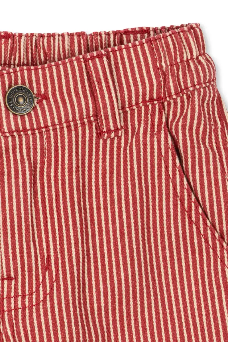 pantaloni in lana bambino/a LUC PANTS GOTS Rosa miniatura 3