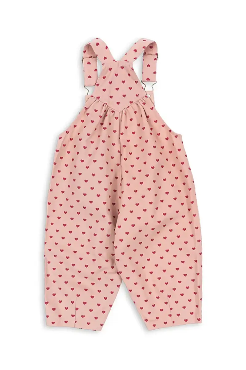 pantaloni in lana bambino/a NOLA SEQUIN OVERALLS GOTS colore rosa KS103947 miniatura 2