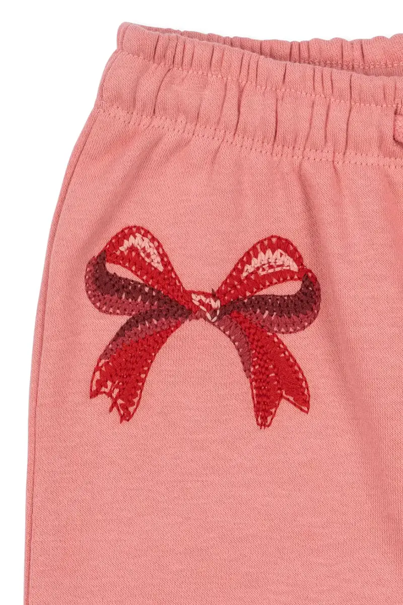 pantaloni tuta bambino/a LOU BOW SWEAT PANTS OCS Rosa miniatura 3