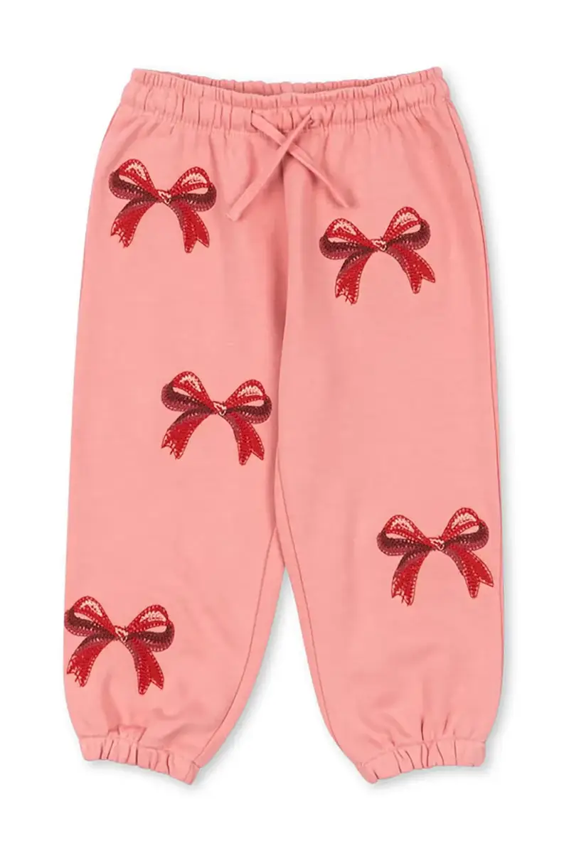pantaloni tuta bambino/a LOU BOW SWEAT PANTS OCS Rosa