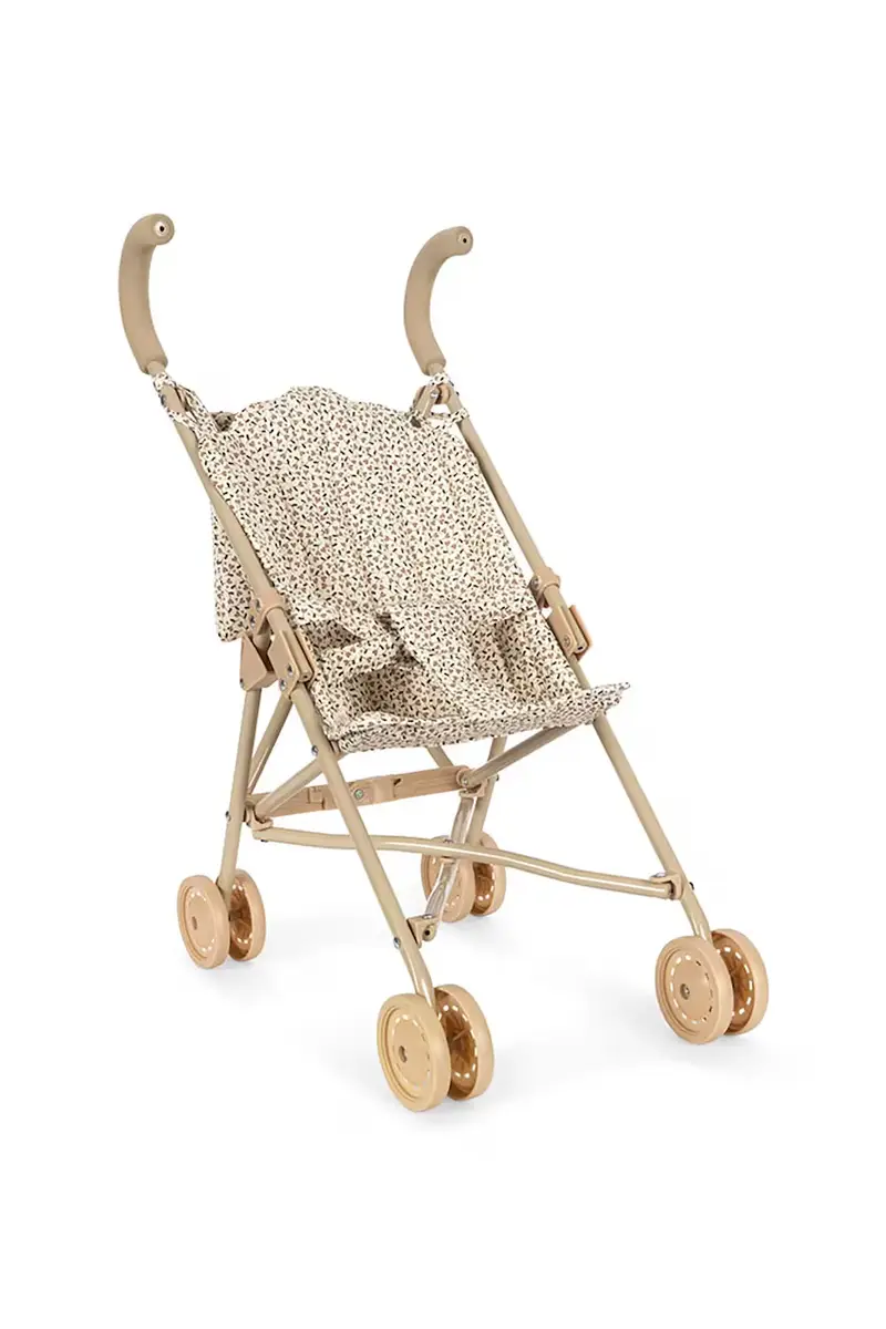 passeggino per bambole DOLL STROLLER Beige miniatura 2