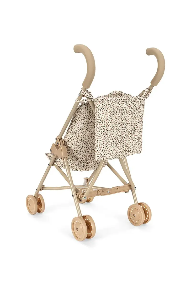 passeggino per bambole DOLL STROLLER Beige miniatura 3