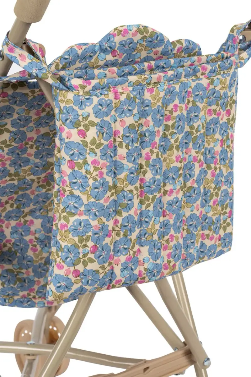 passeggino per bambole DOLL STROLLER Blu miniatura 4