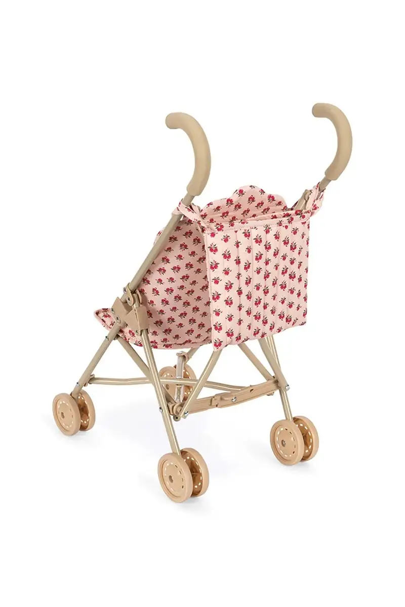 passeggino per bambole DOLL STROLLER Rosa miniatura 3