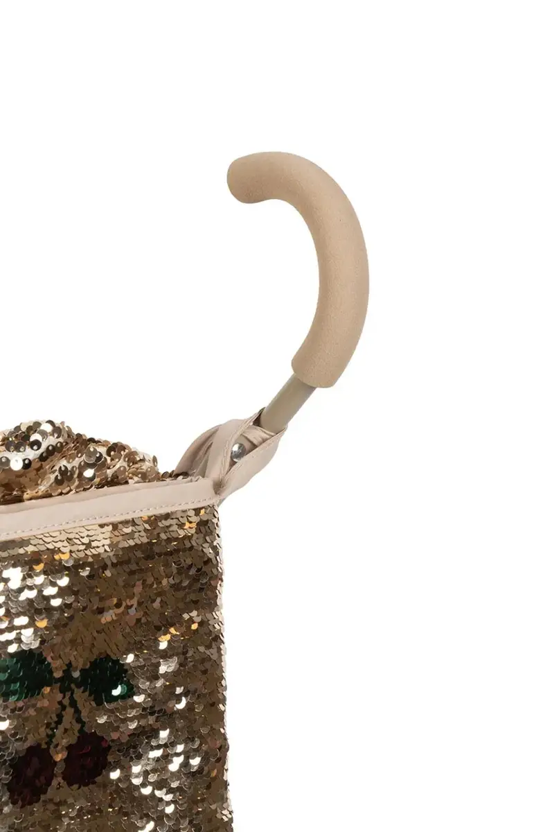 passeggino per bambole SPARKLY DOLL STROLLER KS103986 Oro miniatura 3