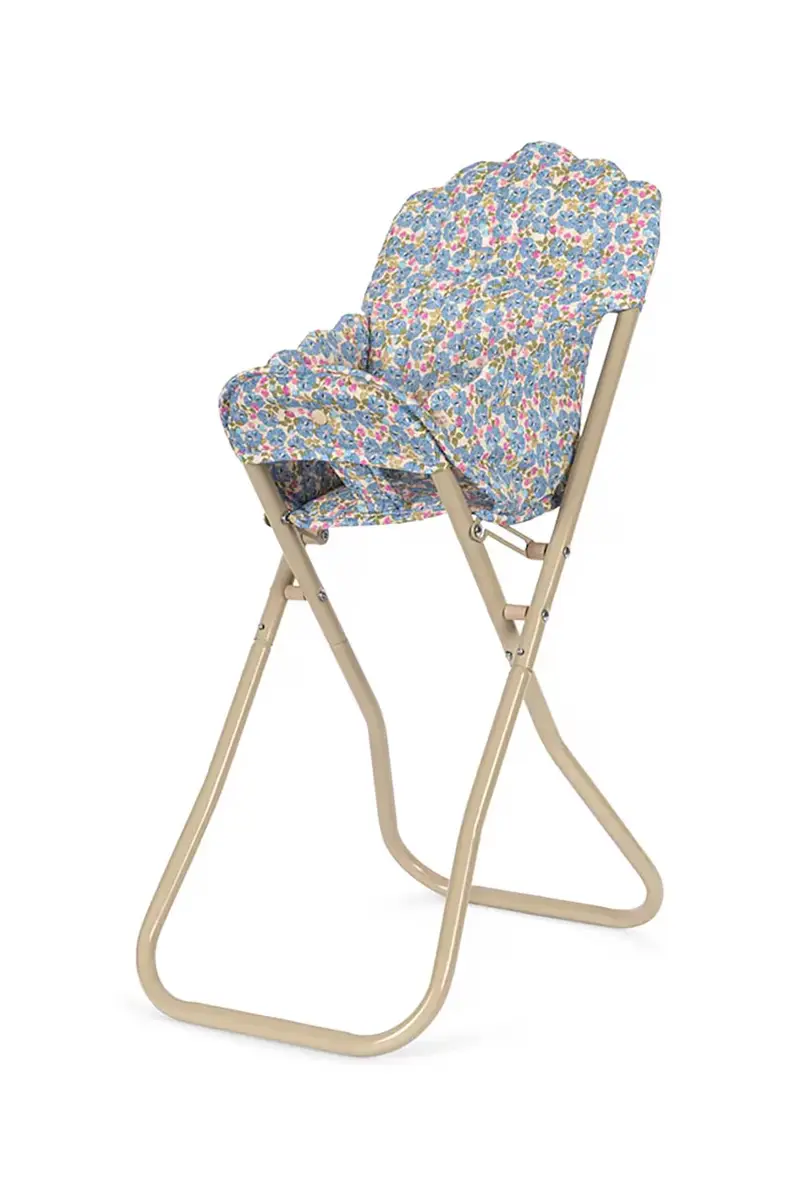 sedia per casa delle bambole DOLL HIGH CHAIR Blu miniatura 3