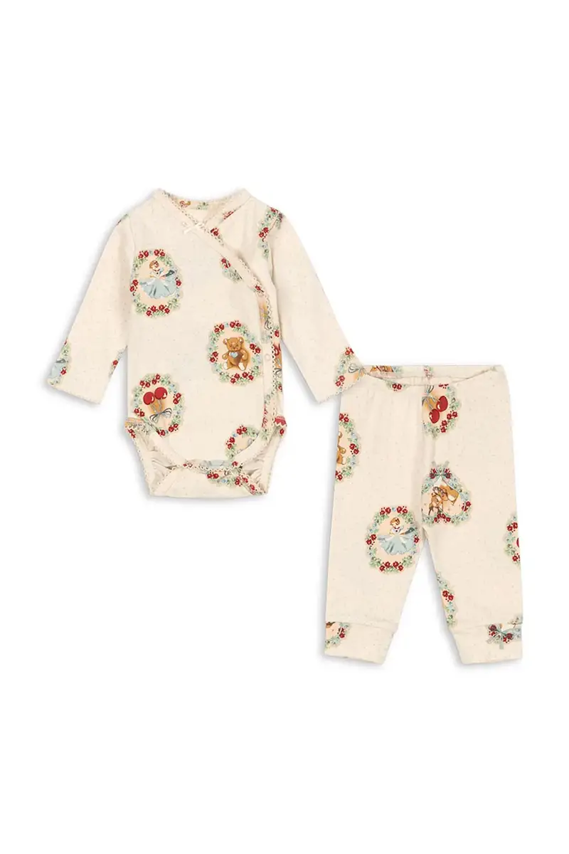 set per bambini BASIC NEWBORN SET GOTS Beige