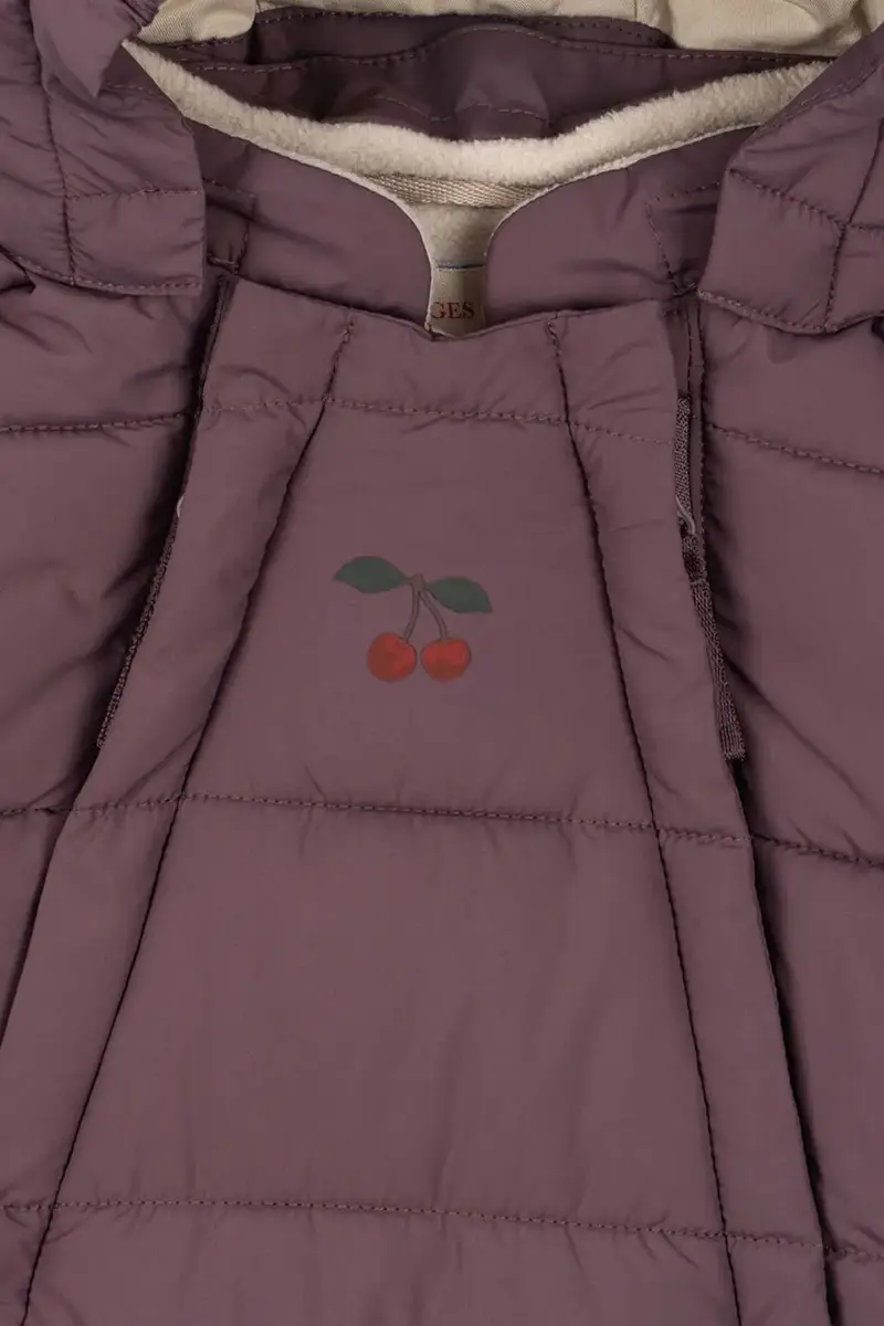 tuta neonato ALPI BABY SUIT GRS Violetto miniatura 4