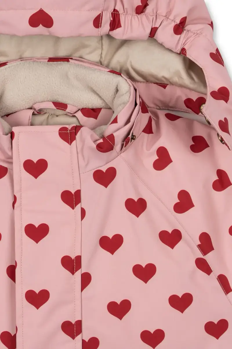 tuta per bambini NOHR SNOWSUIT PRINT colore rosa KS103517 miniatura 4