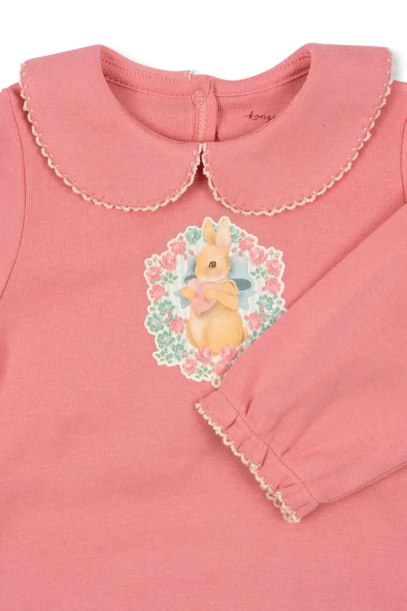 tutine e mascotte per neonati COTY PICOT GIFT SET GOTS Rosa miniatura 3