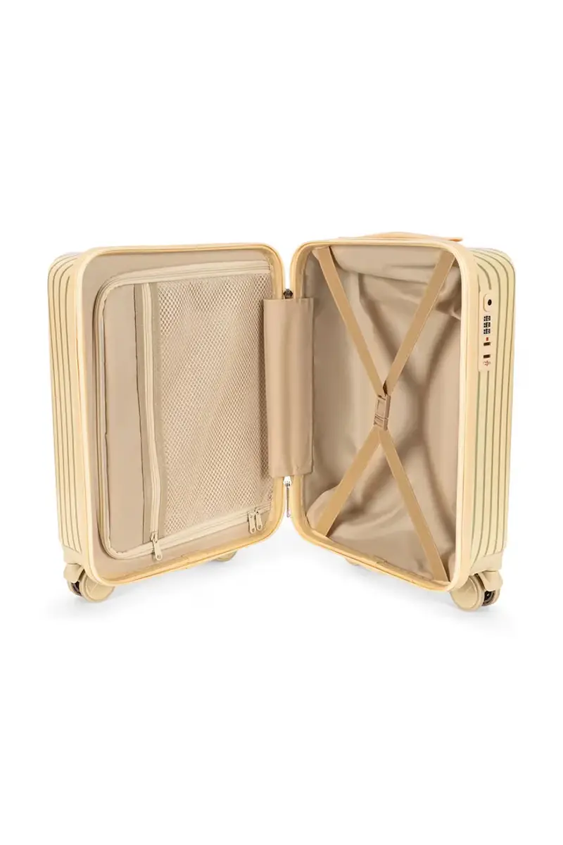 valigia TRAVEL SUITCASE colore giallo KS103550 miniatura 3