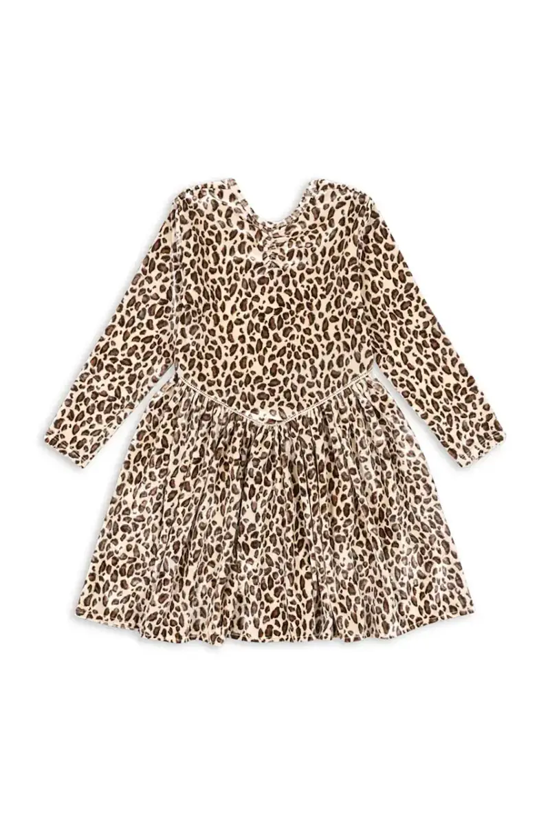 vestito bambina CARLITO DRESS GRS Beige miniatura 2