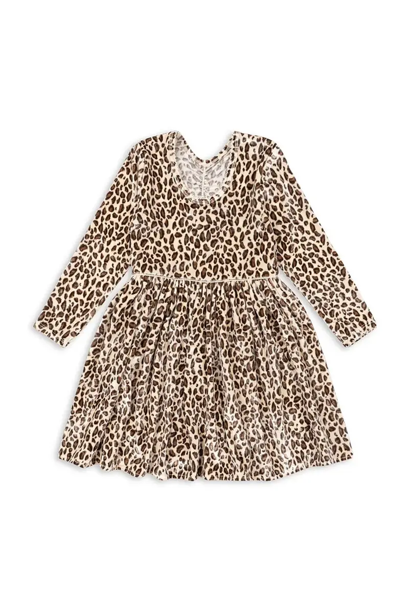 vestito bambina CARLITO DRESS GRS Beige miniatura 3