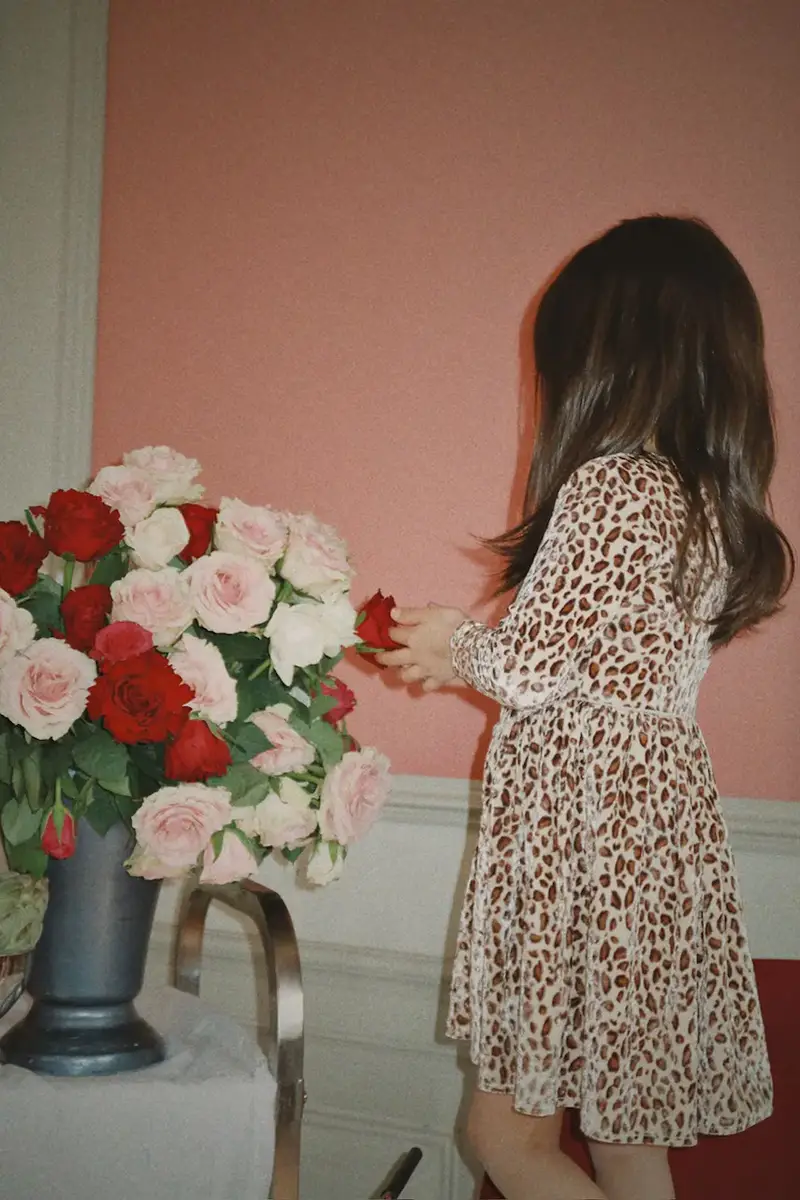 vestito bambina CARLITO DRESS GRS Beige