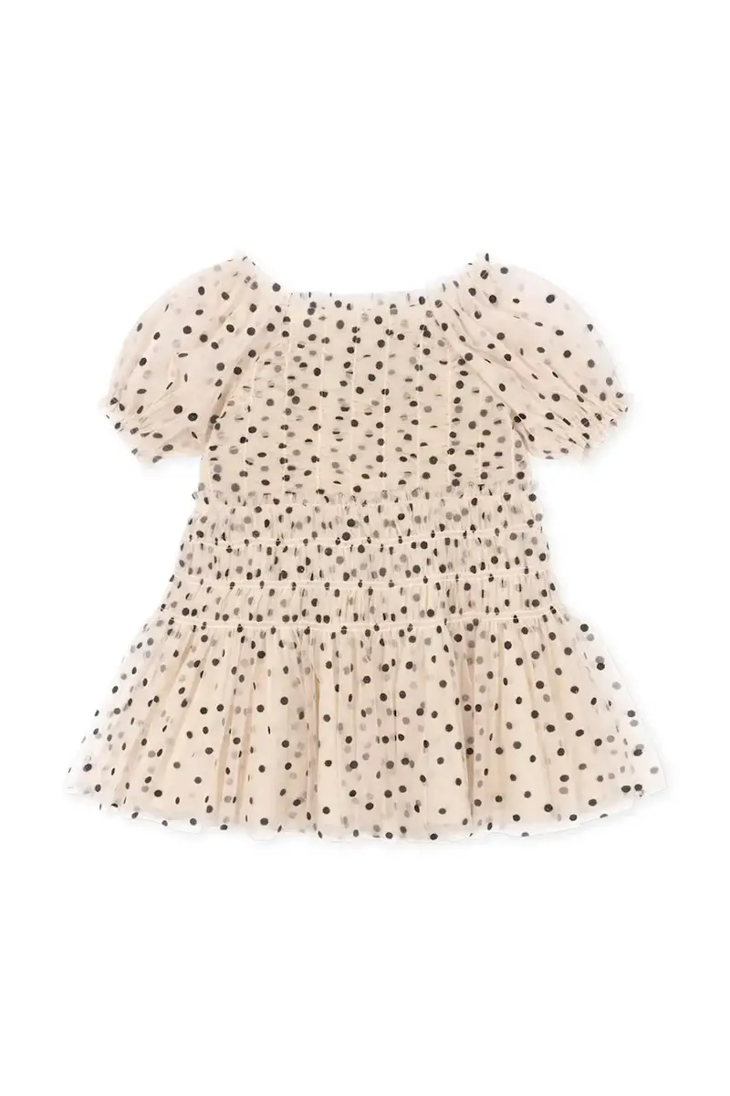 vestito bambina CHARLENE DRESS colore beige KS102726 miniatura 2