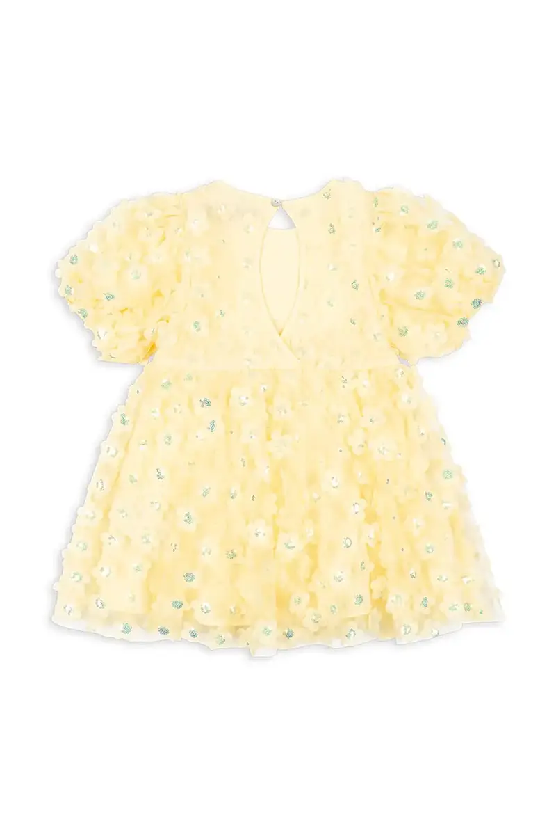 vestito bambina EASTER SALLY DRESS colore giallo KS103557 miniatura 2