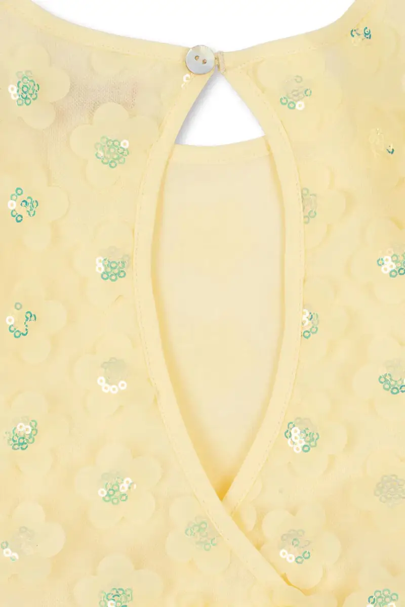 vestito bambina EASTER SALLY DRESS colore giallo KS103557 miniatura 3