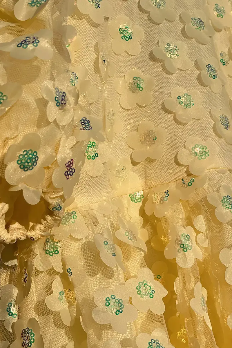 vestito bambina EASTER SALLY DRESS colore giallo KS103557 miniatura 5