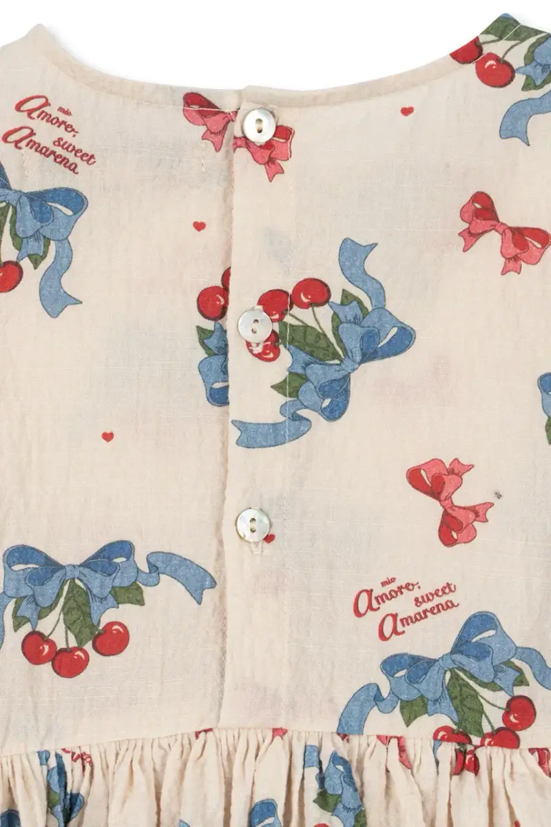 vestito bambina ELIN DRESS GOTS colore beige KS103794 miniatura 3