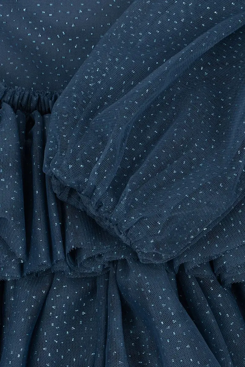 vestito bambina FAY DRESS GRS colore blu navy KS103807 miniatura 5