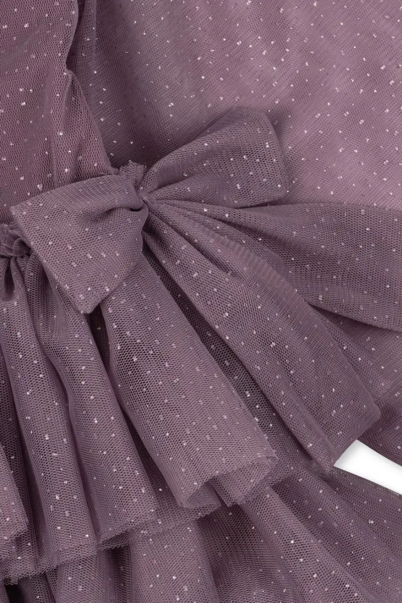 vestito bambina FAY DRESS GRS colore violetto KS103807 miniatura 4