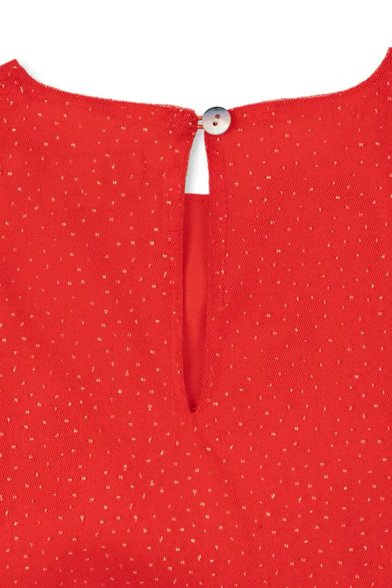 vestito bambina FAY DRESS GRS Rosso miniatura 4