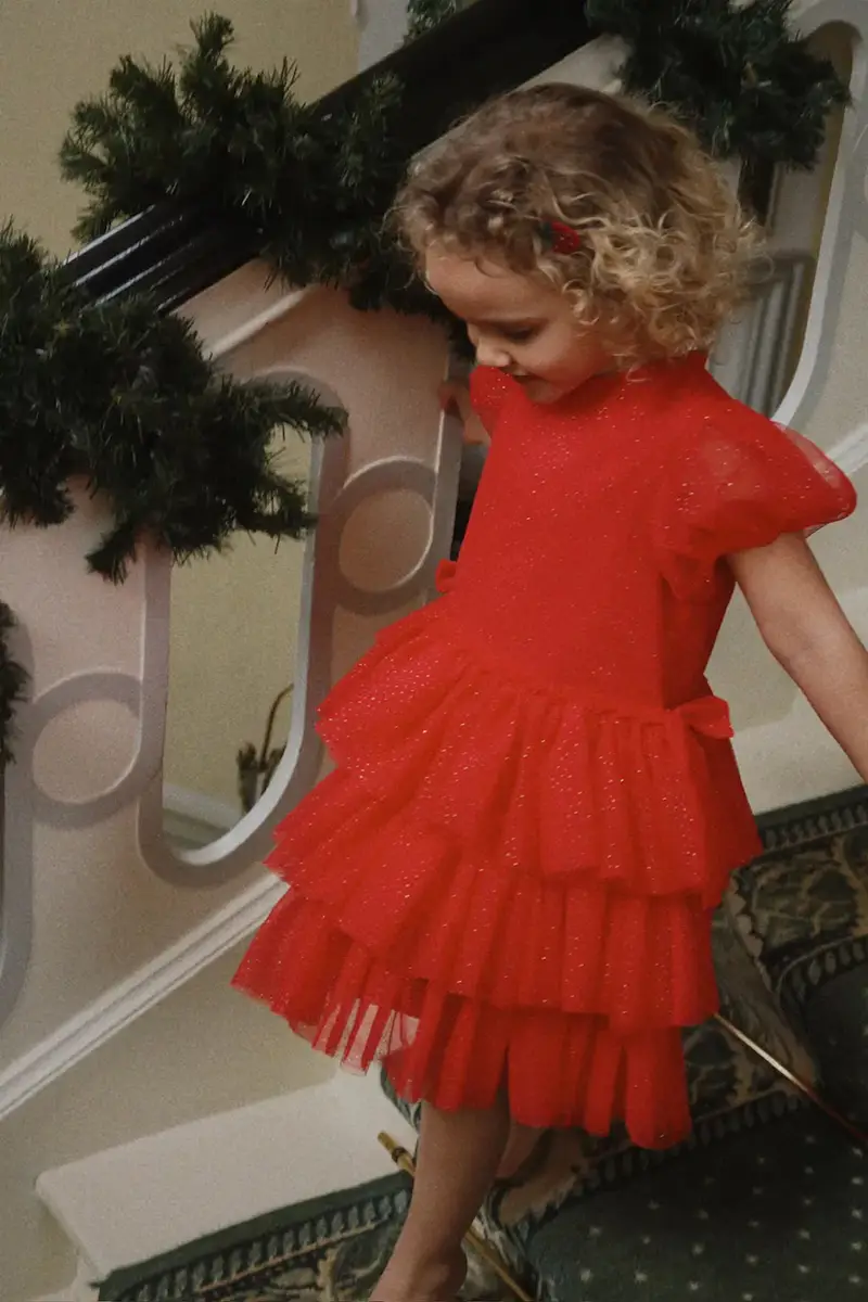 vestito bambina FAY DRESS GRS Rosso