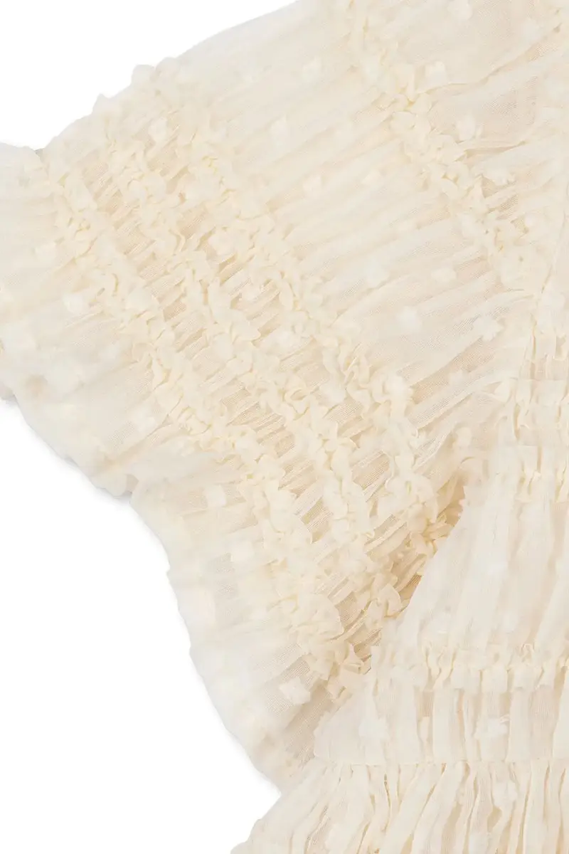 vestito bambina JOELLA DRESS Beige miniatura 4