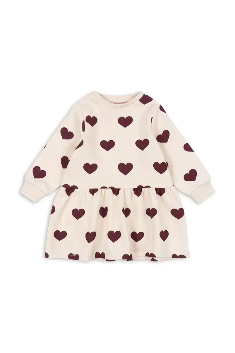 vestito bambina LOU SWEAT DRESS OCS Beige