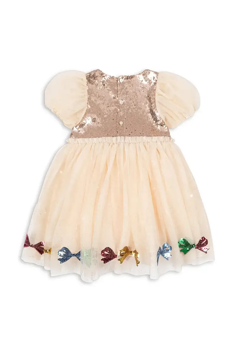 vestito bambina MEI DRESS Beige miniatura 3