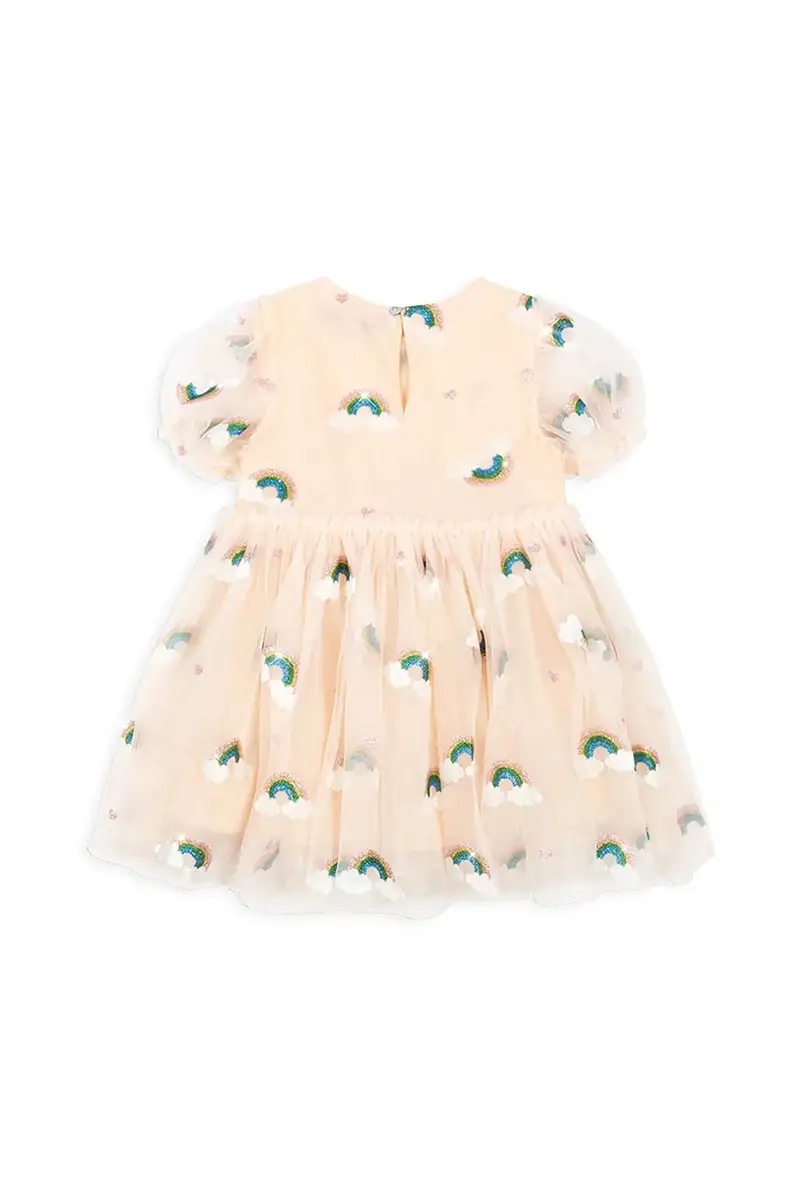 vestito bambina TULLIE DRESS colore beige KS104020 miniatura 3