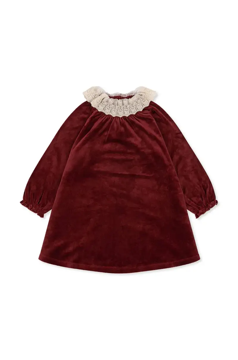 vestito bambina VENOLA DRESS GRS Rosso miniatura 2