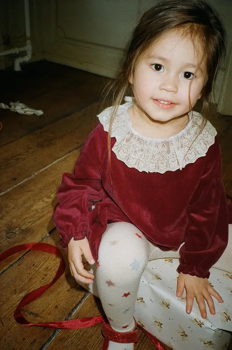 vestito bambina VENOLA DRESS GRS Rosso miniatura 5