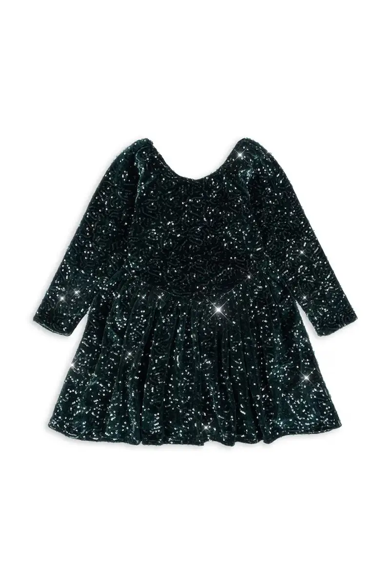 vestito bambina VIOLA DRESS Verde miniatura 2