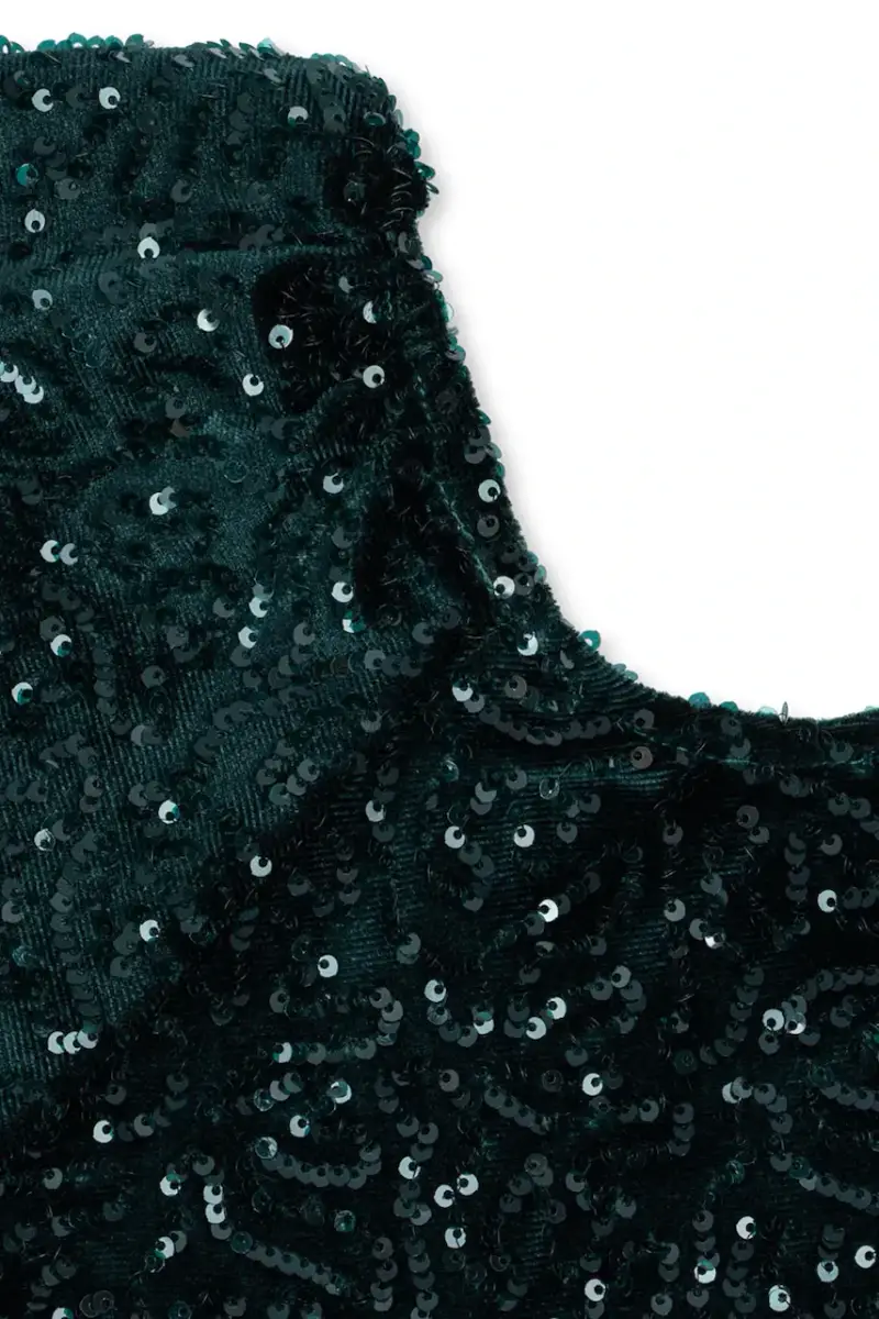 vestito bambina VIOLA DRESS Verde miniatura 4