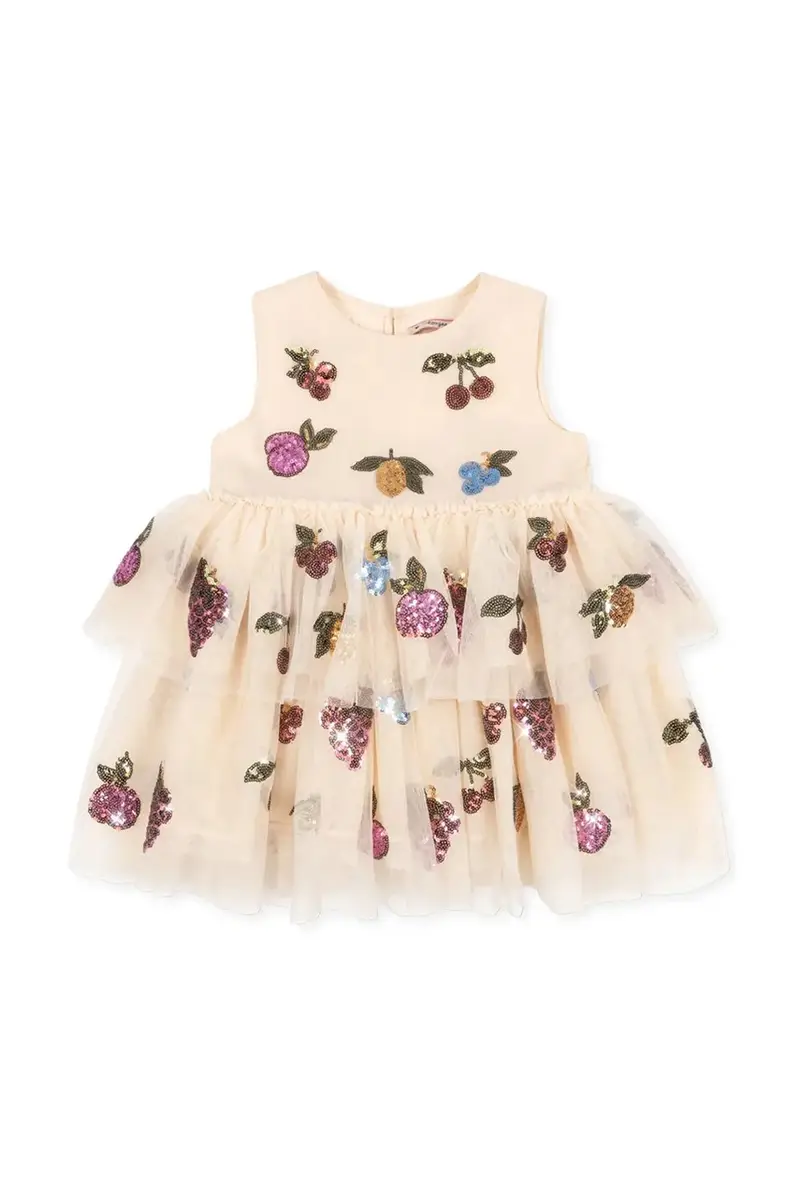 vestito bambina YVONNE FAIRY DRESS Beige miniatura 2