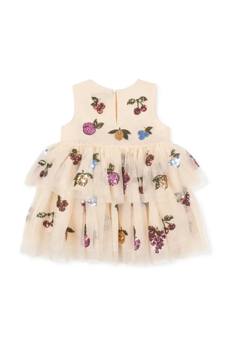 vestito bambina YVONNE FAIRY DRESS Beige miniatura 3