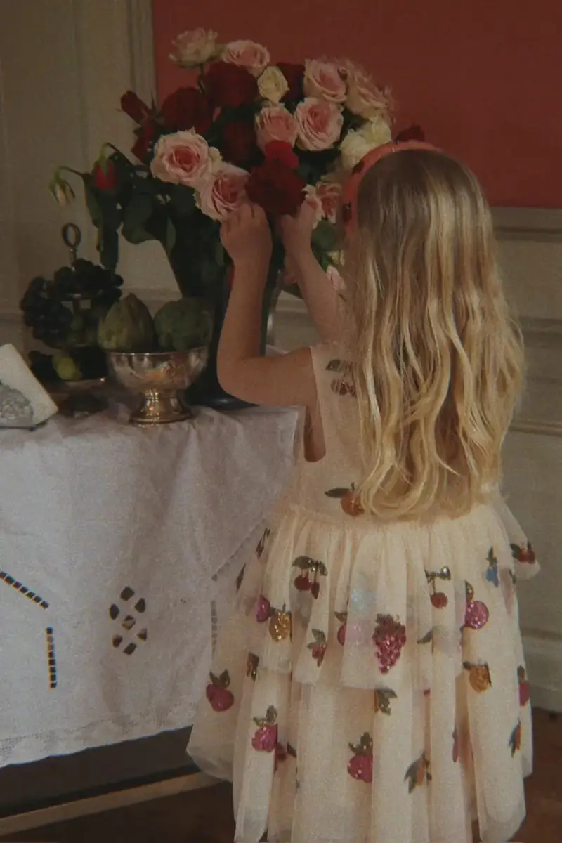 vestito bambina YVONNE FAIRY DRESS Beige