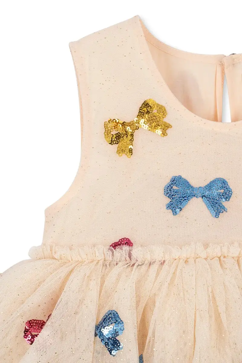 vestito bambina YVONNE FAIRY DRESS colore beige KS104046 miniatura 4