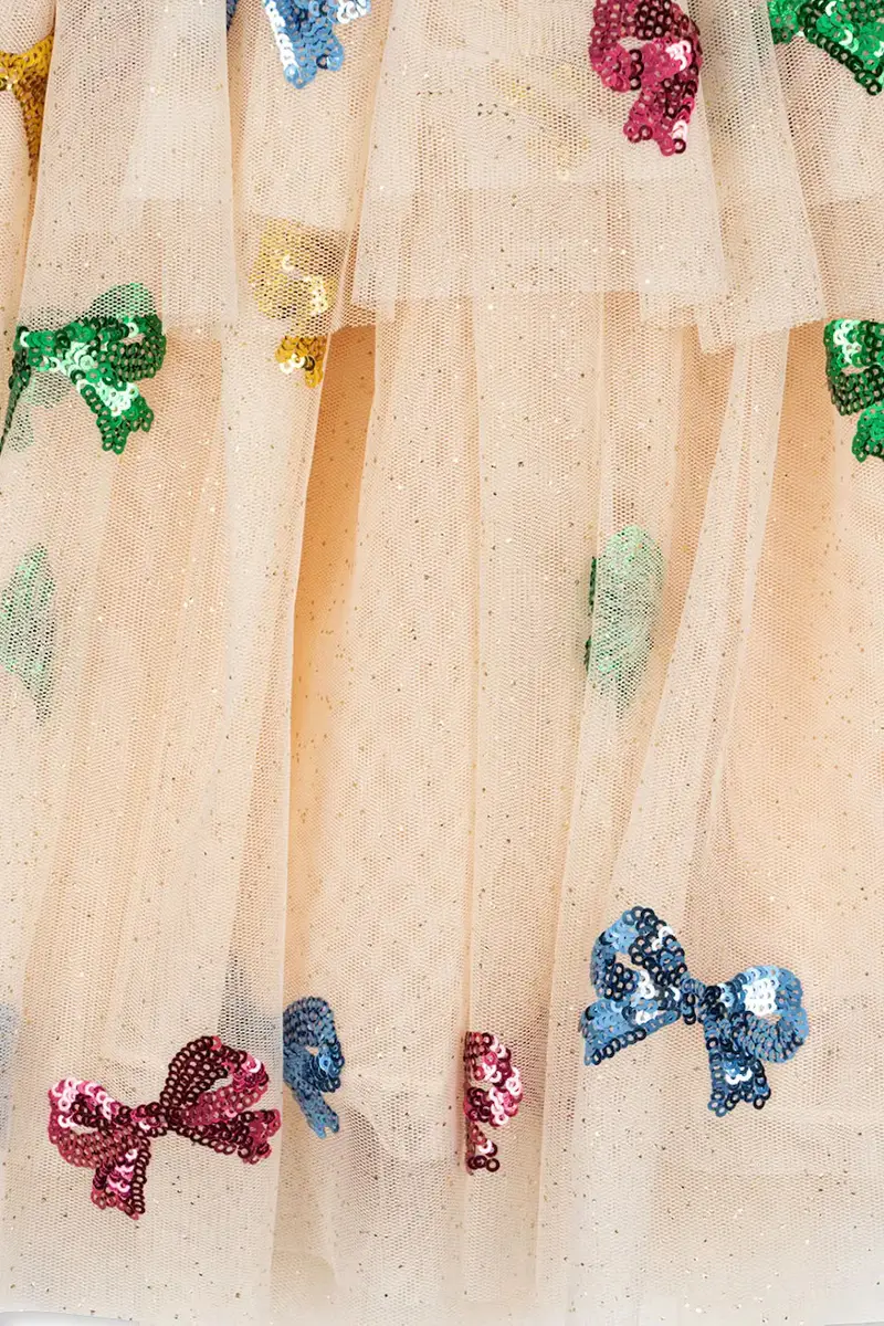 vestito bambina YVONNE FAIRY DRESS colore beige KS104046 miniatura 5