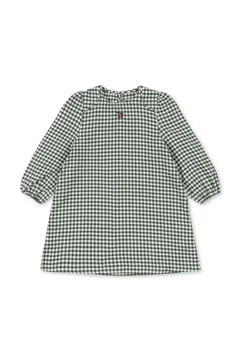 vestito di cotone bambina FORET DRESS GOTS Multicolore miniatura 2