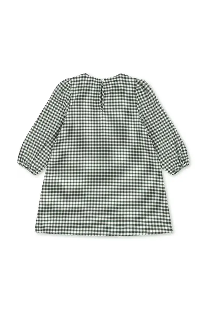 vestito di cotone bambina FORET DRESS GOTS Multicolore miniatura 3