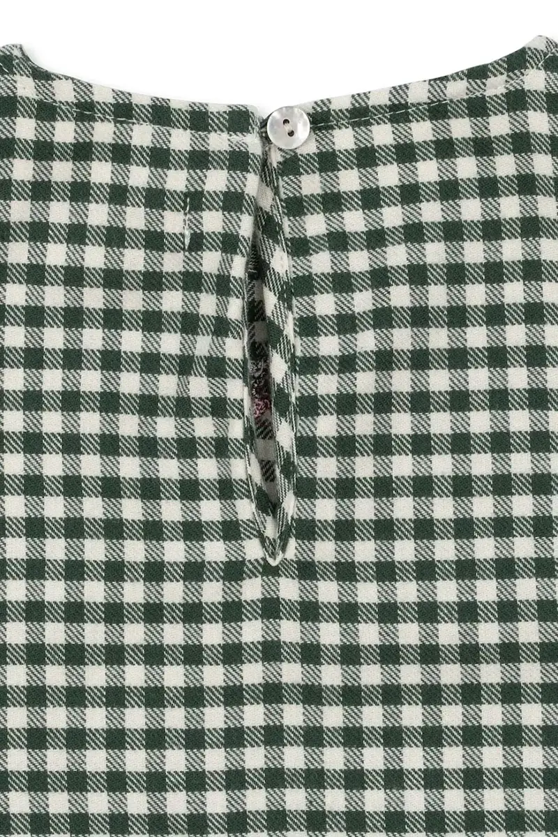 vestito di cotone bambina FORET DRESS GOTS Multicolore miniatura 4