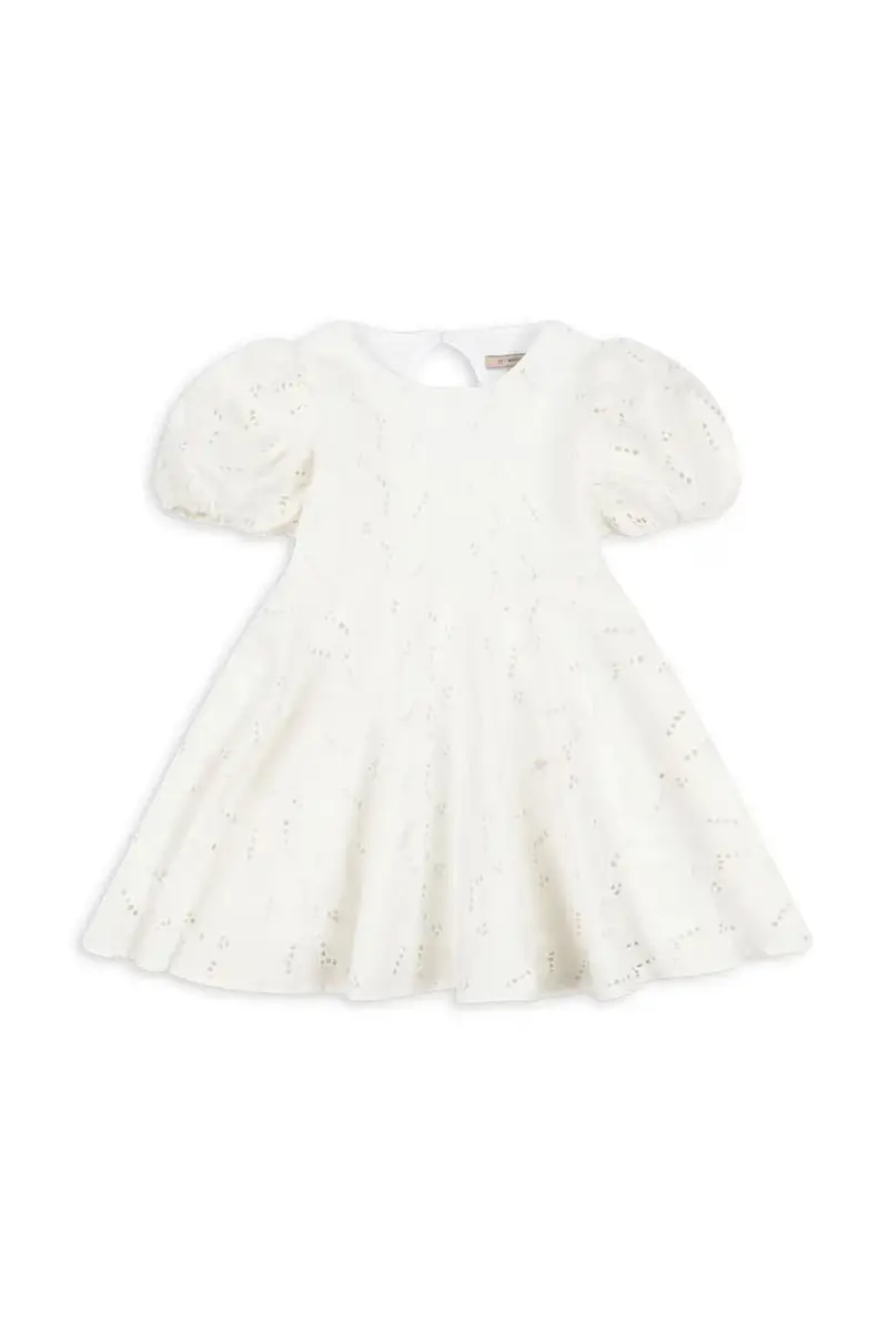 vestito di cotone bambina GLAISE DRESS GOTS colore bianco KS103166 miniatura 2
