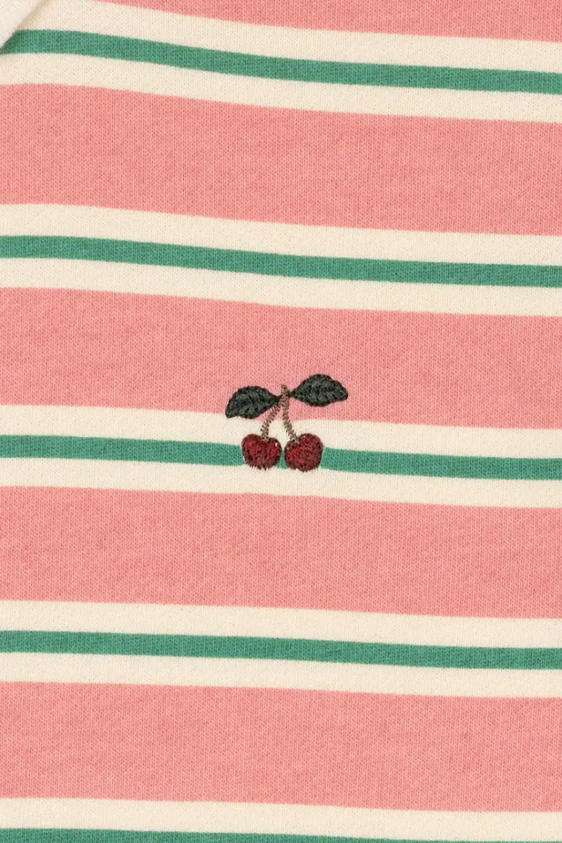 vestito di cotone bambina SPOTTY LS DRESS GOTS Rosa miniatura 5