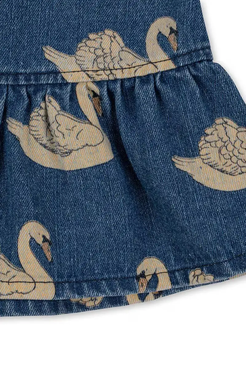 vestito jeans bambino/a colore blu miniatura 5